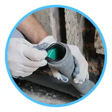 Plumber Repairing Pipe