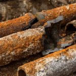 Old, rusty cast iron pipes replacement Jupiter, FL