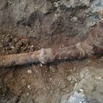 Rusty, damaged sewer lines